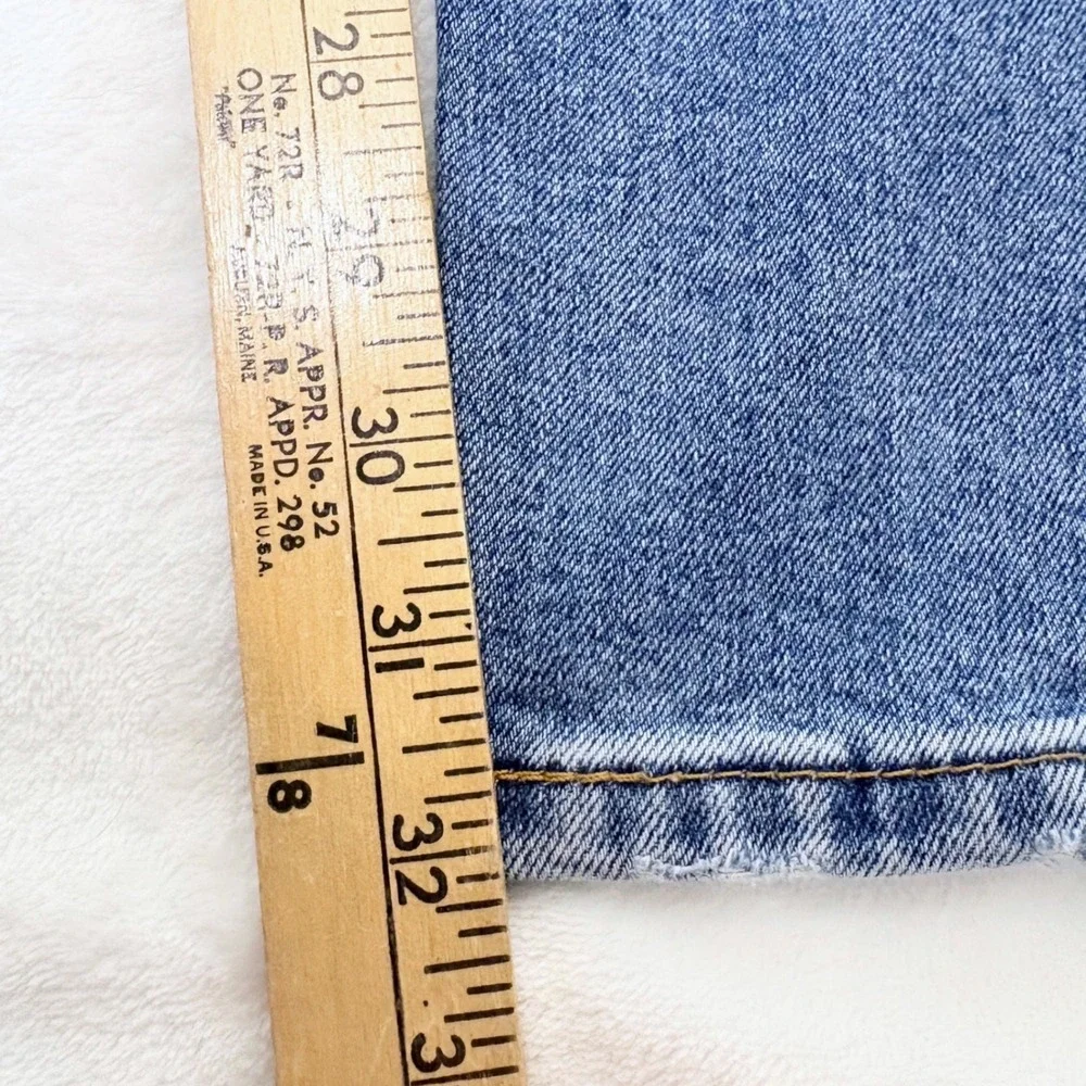 Levi's 65504 Indie Sleaze Skinny Jeans Light Wash Grunge Grunge Revival 32x34